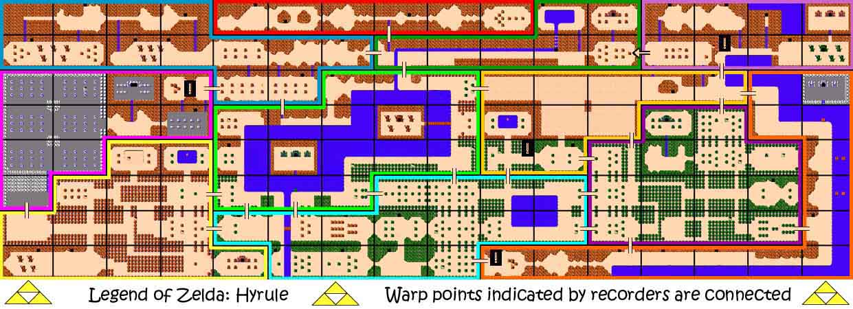 the map